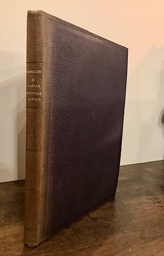 Enrico Benazzo Il canale sussidiario Cavour 1870 Torino Augusto Federico Negro Editore